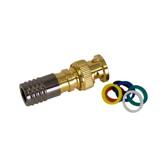 PG1092 BNC COMPRESSION GOLD PLUG TO SUIT RG59 WL60126