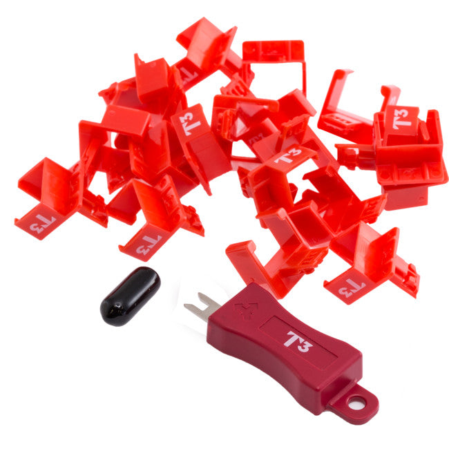 RDT3-20 RJ45 SNAP LOCK WITH 1KEY 20 PK T3 RDT3