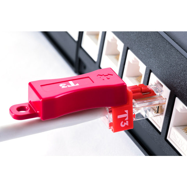 RDT3-20 RJ45 SNAP LOCK WITH 1KEY 20 PK T3 RDT3