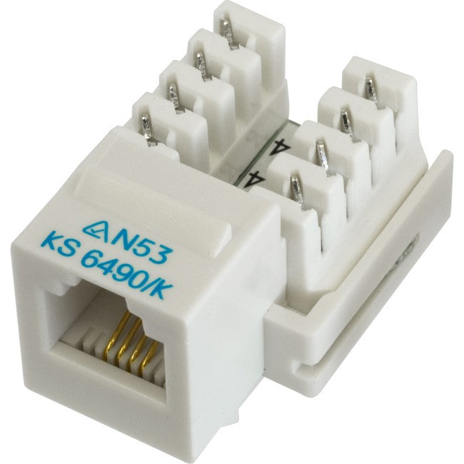 PK4500 - RJ12 CAT3 MECHANISM SOCKET - TO SUIT KEYSTONE OR CLIPSAL - TE