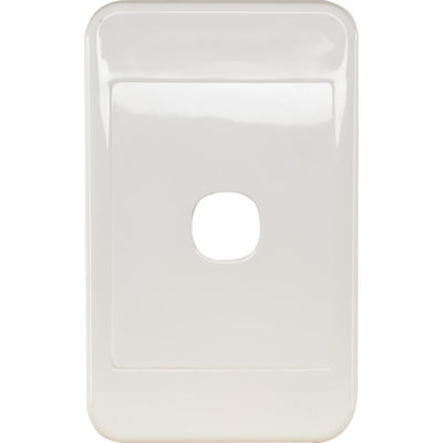 PK4591 1 GANG WALL PLATE WHITE CLIPSAL 2000 SERIES CLIPSAL CLI2031VHWE