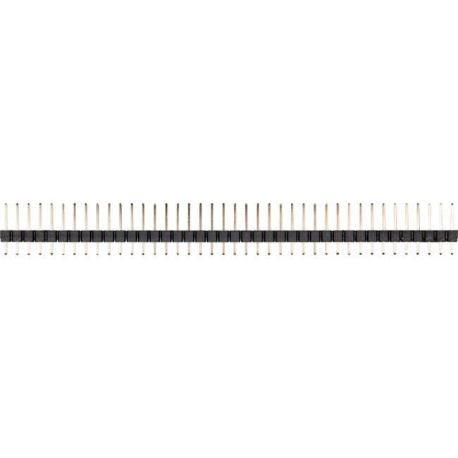 PM6740 - 40-PIN SNAP SIL HEADER - 40 SINGLE ROW GOLD PLATED PIN