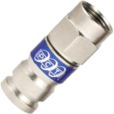 PR1003 'F' RG6 COMPRESSION CONNECTOR BLUE PCT PCT PCTTRS6LMGKR