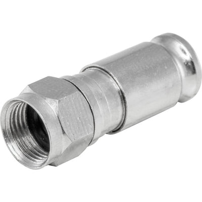 PR1014 'F' COMPRESSION RG6QUAD PLUG NO INNER LINER TYPE FZ071-B