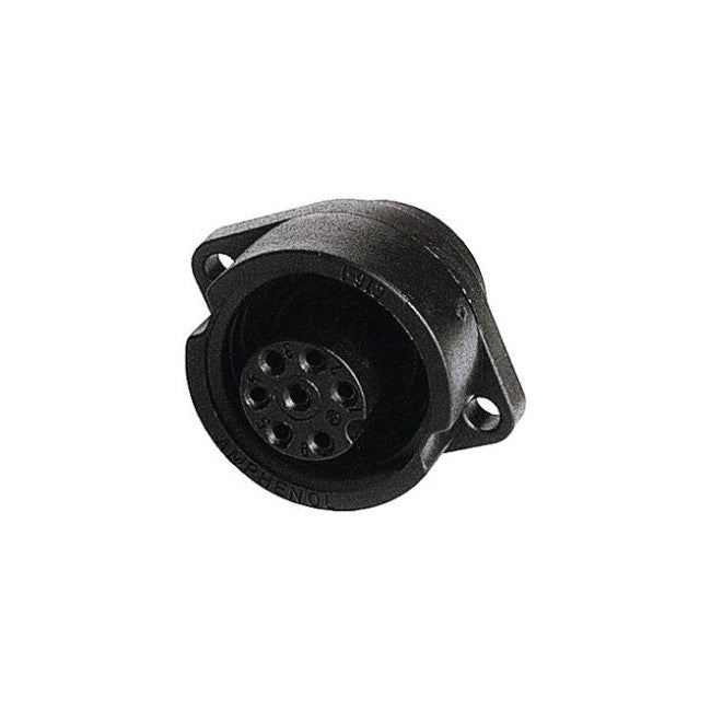PW4457 - 7 PIN IP67 POWER PANEL SOCKET - WEATHER PROOF AMPHENOL - AMPHENOL