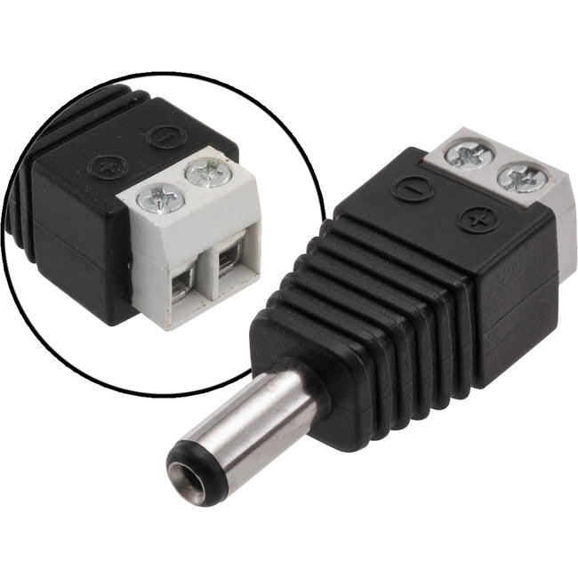 PW8018 2.1MM DC PLUG SCREW TERMINATING DOSS DCMC