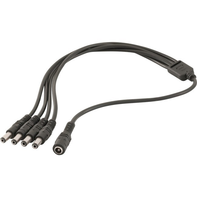 PW8204 2.1MM SOCKET TO 4X2.1MM PLUGS DC DISTRIBUTION LEAD 2.1X4 DOSS
