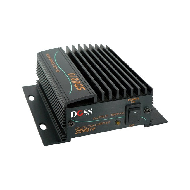 SDC210 DC-DC CONVERTER SWITCHING 24V OUTPUT 13.8V 10A MAX 8A CONTIN MANSON SDC-210