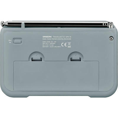 DPR76SB DAB+ / FM PORTABLE RADIO STONE BLUE SANGEAN DPR76 - SB