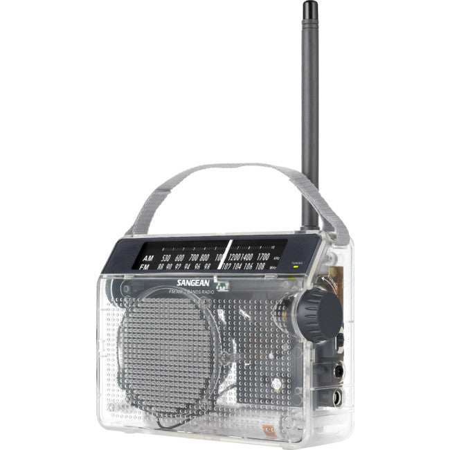 PRD6CL CLEAR AM/FM ANALOGUE RADIO AC/DC PORTABLE SANGEAN SANGEAN PR-D6CLR