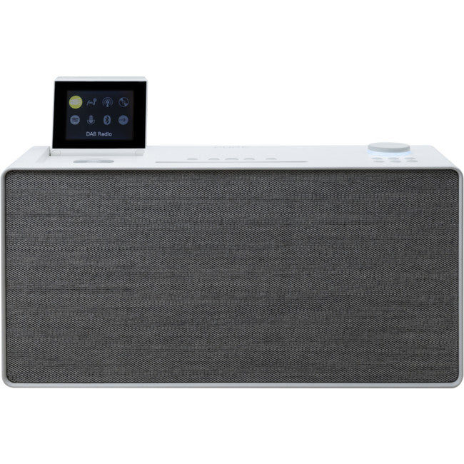 EVOKEHOMECW DAB+ INTERNET RADIO WITH CD PLAYER AND BLUETOOTH COTTON WHITE PURE 34590056