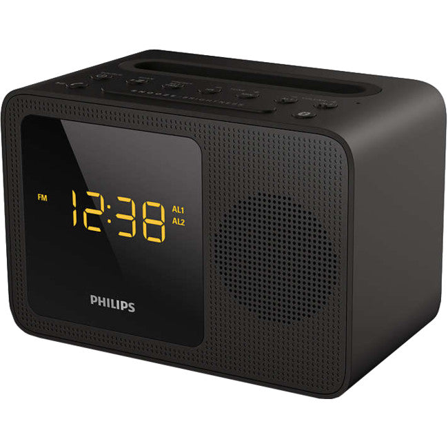 AJT5300 BLUETOOTH CLOCK RADIO BLACK UNI CHARGING DOCK PHILIPS AJT5300