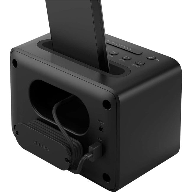 AJT5300 BLUETOOTH CLOCK RADIO BLACK UNI CHARGING DOCK PHILIPS AJT5300