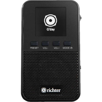 RR10 DAB+ FM POCKET DIGITAL RADIO 40 PRESETS SPK HEADPHONE RICHTER RR10 POCKET