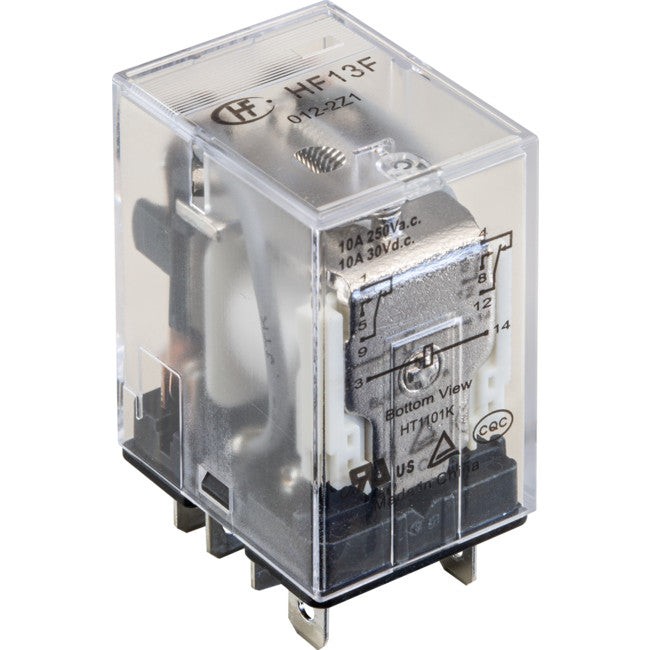 RET202D - 12V DC 10A DOUBLE POLE RELAY
