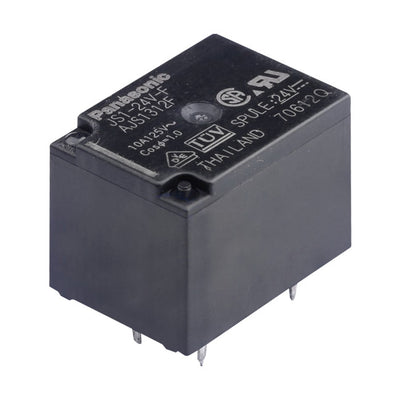 JS1-24V-F 24VDC 10A SPDT MINIATURE RELAY PANASONIC JS1-24V-F