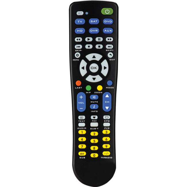 A1012A 6-IN-1 LEARNING REMOTE CONTROL A1012A