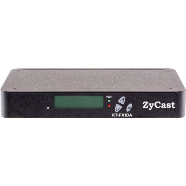 KTFX1DA SINGLE INPUT FOXTEL MODULATOR HD W/AUDIO DELAY NO IR NO LOOP ZYCAST KT-FX1DA