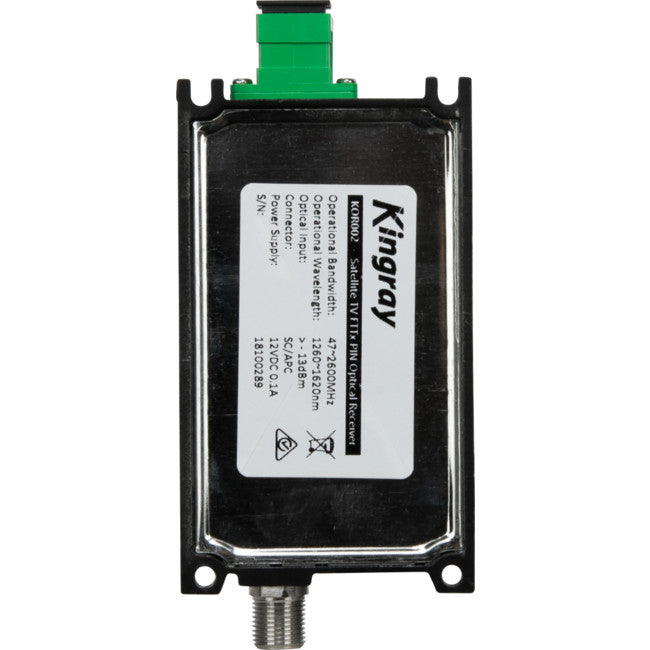 KOR002 - OPTIC FIBRE RECEIVER - FOX APP F31076 - KINGRAY