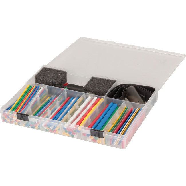TH1620 HEAT SHRINK PACK WITH HEAT GUN 161 PCS TH1620