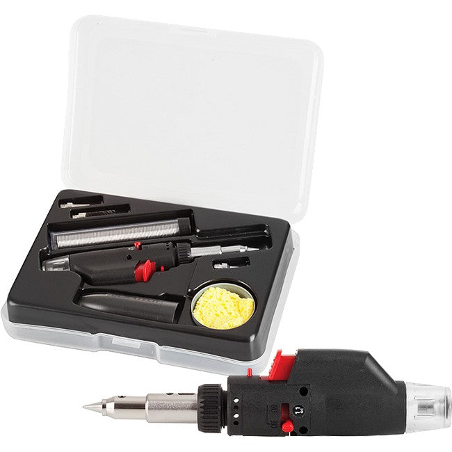TH1606 - MINI GAS SOLDERING TOOL KIT - WITH HEAT BLOWER