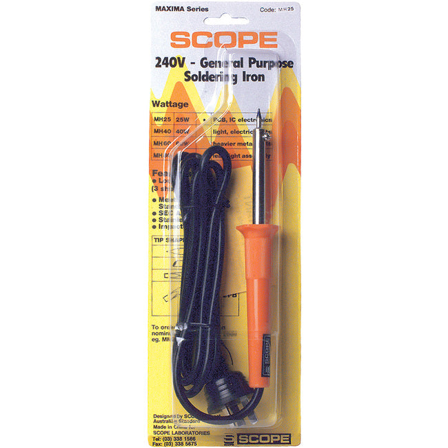 MH25 25W SOLDERING IRON SCOPE SCOPE MH25