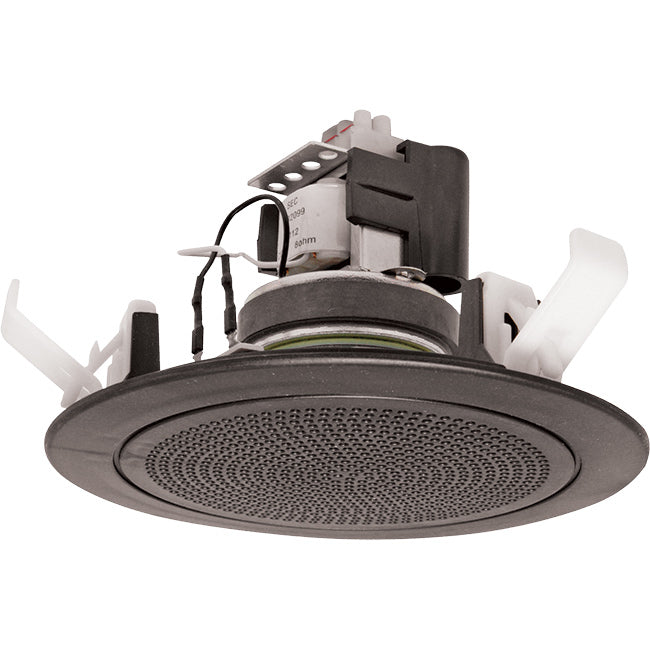 SPP1004 4" 100V LINE SPEAKER & GRILLE ONESHOT BLACK REDBACK C2169