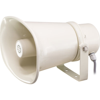 SC15AH - 15W 100V HORN SPEAKER IP66 - SQUARE ABS U SHAPE BRACKET - SHOW