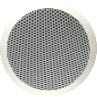 PC668RC WHITE 15W 8" DUALCONE EVAC SPK METAL GRILL & SPRING CATCH TOA 487286