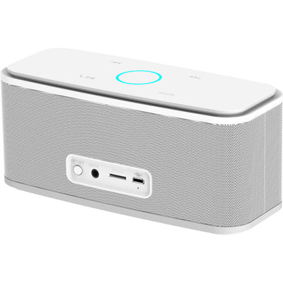 DS1681WHT SOUNDBOX BLUETOOTH SPEAKER TOUCH BT4.0 HD PORTABLE WHITE DOSS DS1681