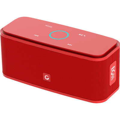 DS1681RED SOUNDBOX BLUETOOTH SPEAKER TOUCH BT4.0 HD PORTABLE RED DOSS DS1681