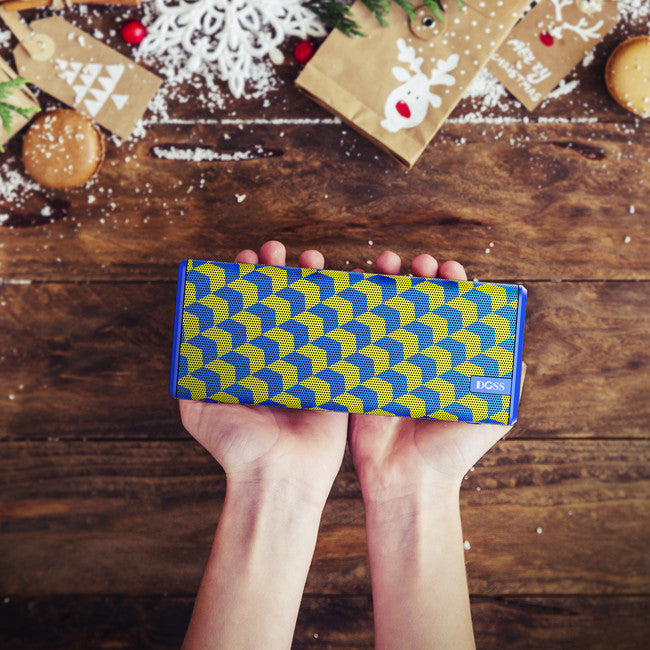 DS1771YEL SOUNDBOX COLOUR SPEAKER BLUETOOTH BLUE/YELLOW DOSS DS1771YEL