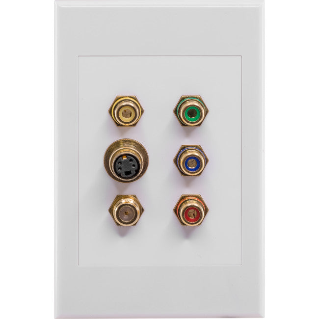 KP2347B COMPONENT -SVHS -CVS & F PLATE KORDZ KORDZ KP-2347-B