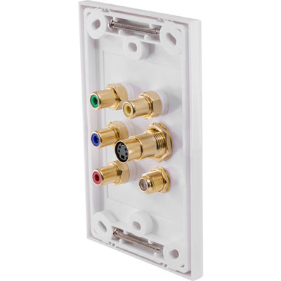 KP2347B COMPONENT -SVHS -CVS & F PLATE KORDZ KORDZ KP-2347-B