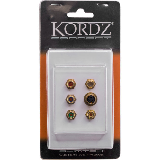 KP2347B COMPONENT -SVHS -CVS & F PLATE KORDZ KORDZ KP-2347-B