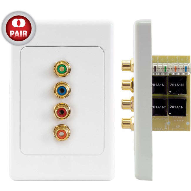 PRO1169 COMPONENT DIGITAL AUDIO CAT5 EXTENDER PAIR TO SUIT CLIPSAL PRO2 A-1169