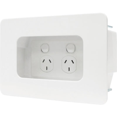 04MM-RP02 RECESSED WALL POINT WITH CABLE MANAGEMENT SYSTEM MATCHMASTER 04MM-RP02