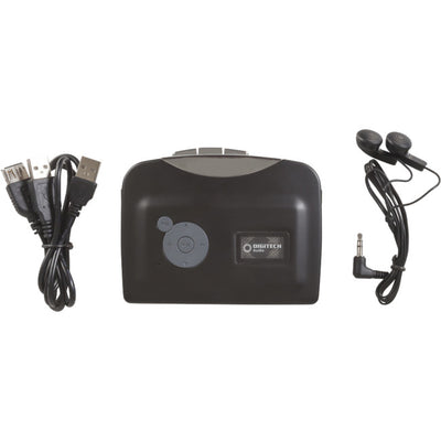 GE4102 PORTABLE USB TAPE CASSETTE TO DIGITAL RECORDER GE4102