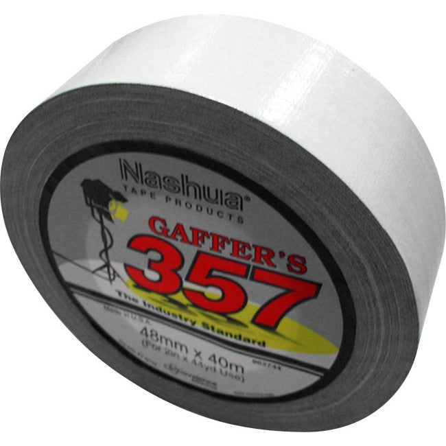 357GTW-40 - 40MT X 48MM GAFFER TAPE WHITE - NASHUA - NASHUA