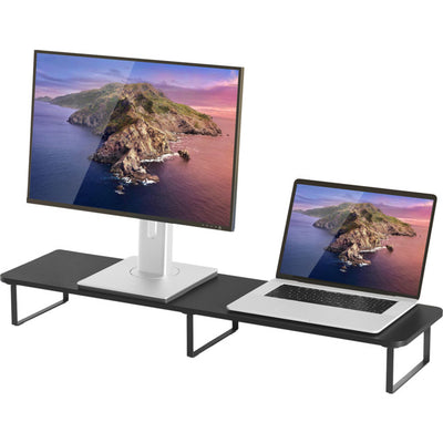 MSTD03 - DUAL MONITOR RISER BLACK - ACTIVIVA - MBEAT