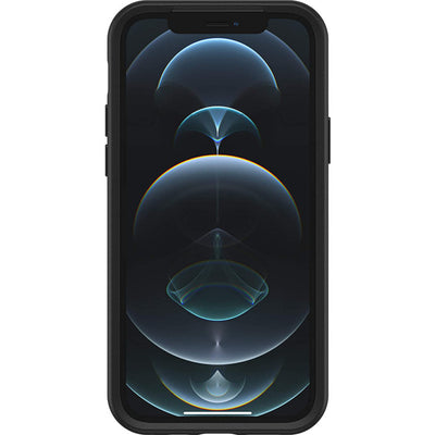 IPH12SB IPHONE 12 AND PRO CASE BLACK SYMMETRY SERIES OTTERBOX 77-65414