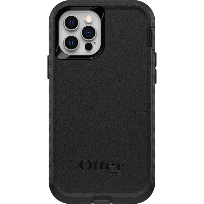 IPH12DB IPHONE 12 AND PRO CASE BLACK DEFENDER SERIES OTTERBOX 77-65401