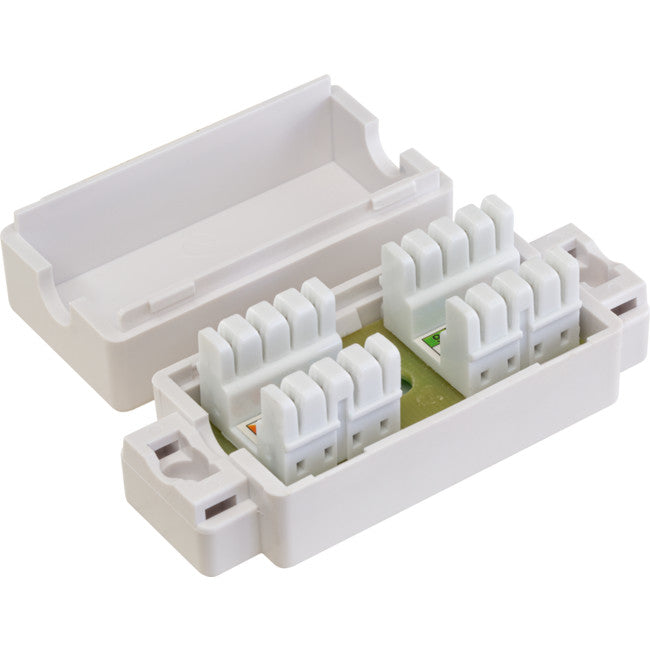PDCAT5J CAT5E INLINE COUPLER PUNCH DOWN CAT5E JOINER DOSS