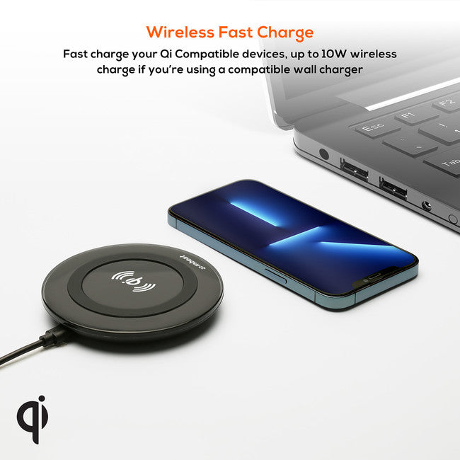 WCS07 10W QI WIRELESS CHARGING PAD GORILLA POWER MBEAT 43075705