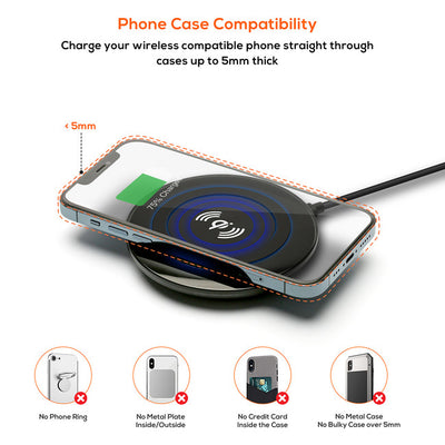 WCS07 10W QI WIRELESS CHARGING PAD GORILLA POWER MBEAT 43075705