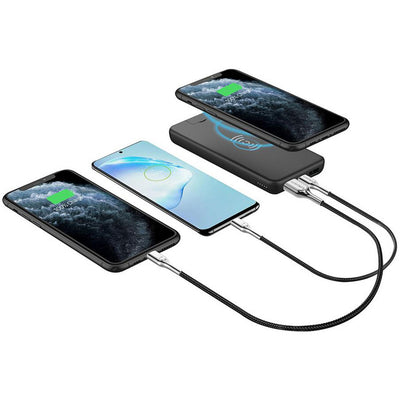 PBQIST 10000MAH PB QI CHARGING STAND POWER BANK CYGNETT CY3111PBCHE