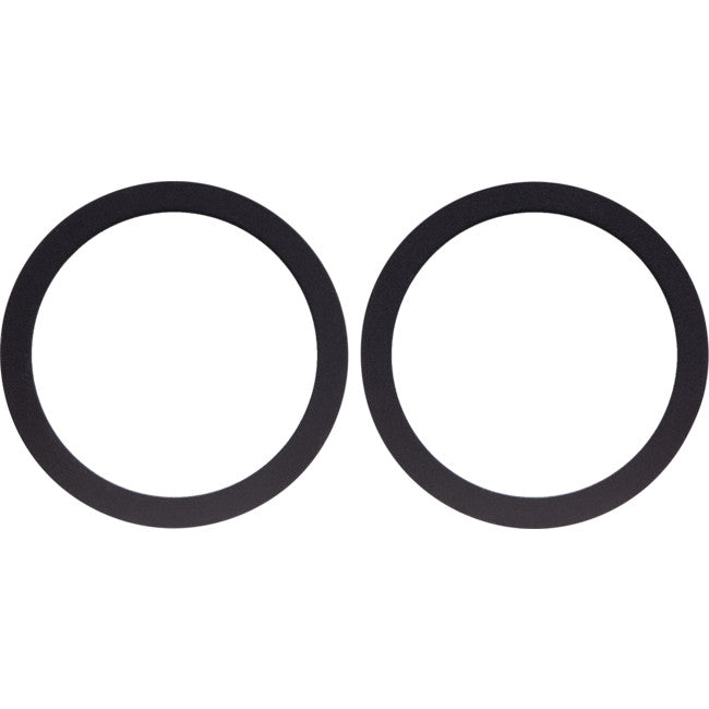 MR55 - 2X UNIVERSAL METAL RINGS - TO SUIT MAGSAFE 55X45MM BLACK