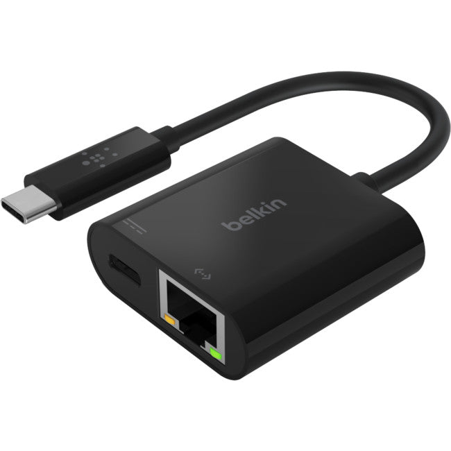 INC001 USB-C TO LAN & CHARGE ADAPTER BELKIN INC001BTBK