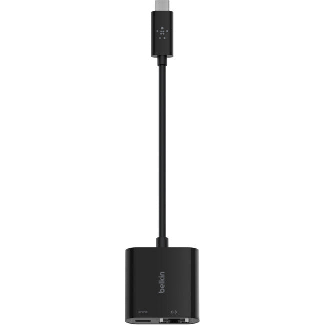 INC001 USB-C TO LAN & CHARGE ADAPTER BELKIN INC001BTBK