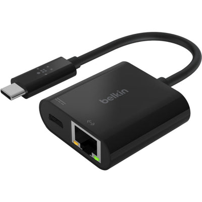 INC001 USB-C TO LAN & CHARGE ADAPTER BELKIN INC001BTBK